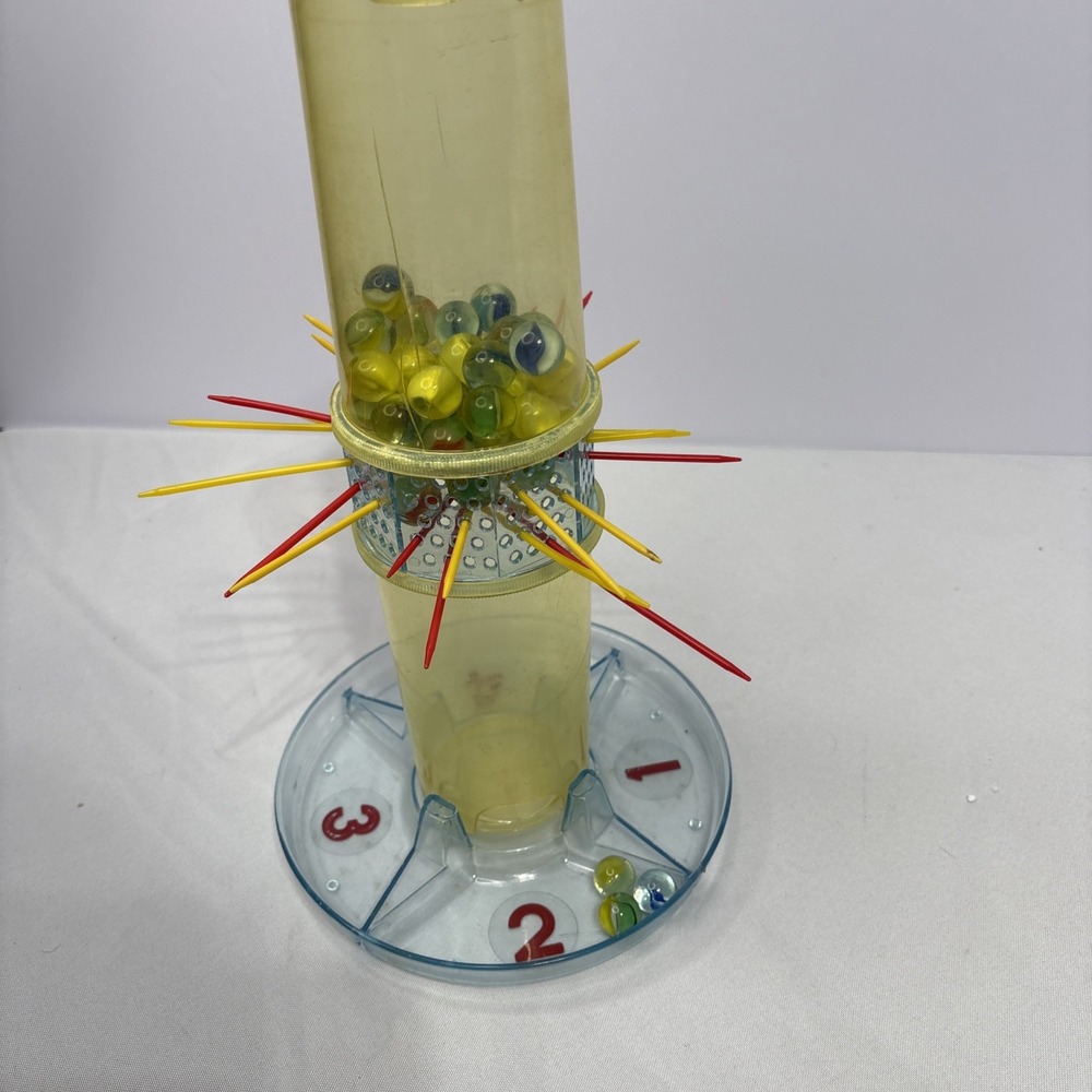 Vintage 1967 Kerplunk Game By Ideal Original‎ Box Missing Some Sticks